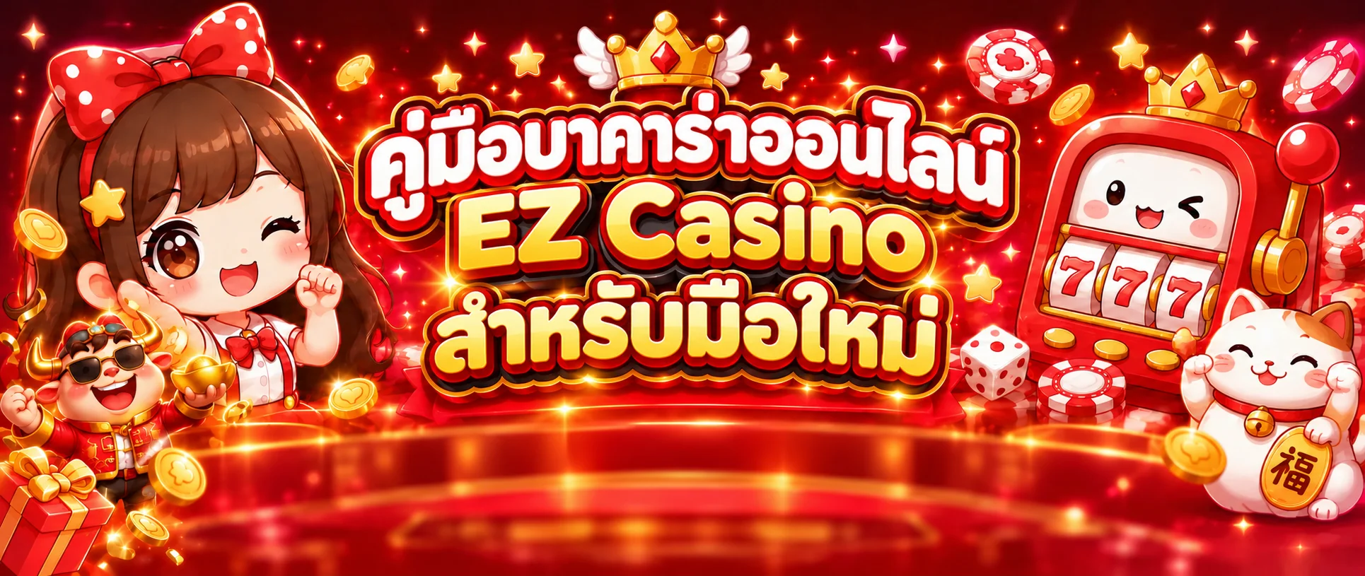 EZ Casino คู่มือบาคาร่าออนไลน์ วิธีนับแต้มสำหรับมือใหม่